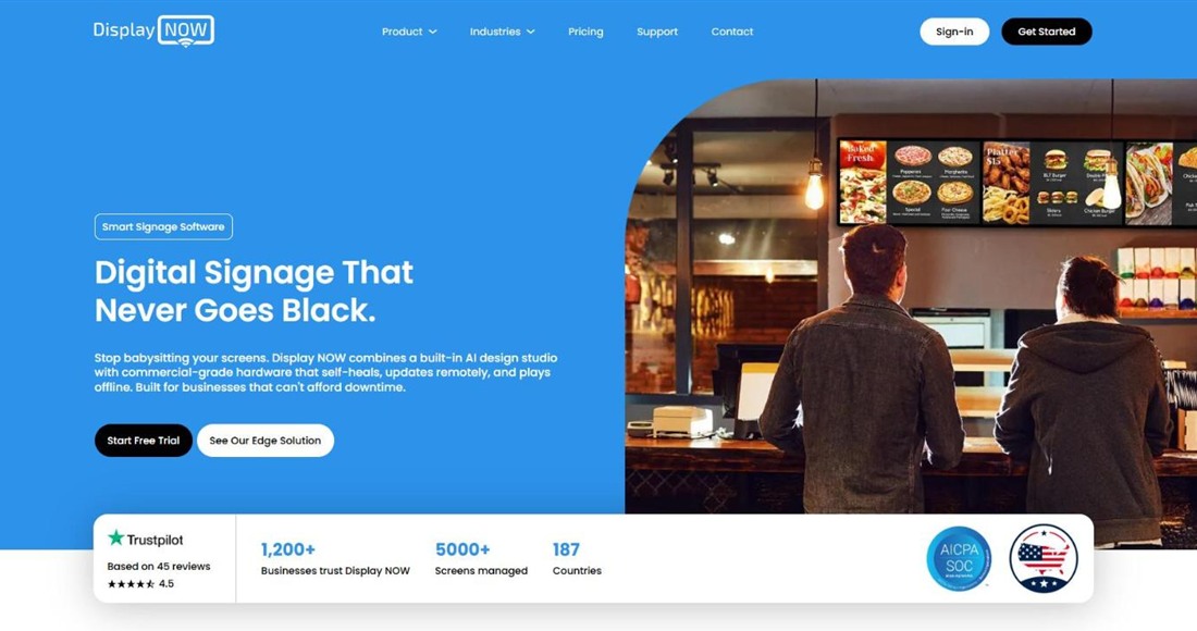 Cloud Digital Signage Platform